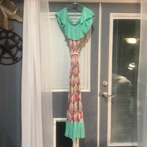 Beautiful print summer dress